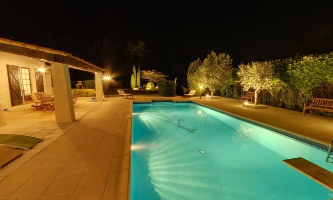 Vidauban Villa | Villa en una piscina tranquila terreno cerrado 4800m² área St Tropez Massif des Maures