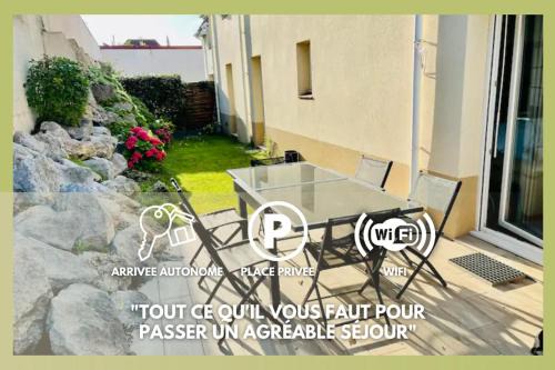 Wimereux Apartamento | Villa Louise - Appartement Spacieux proche digue avec jardin