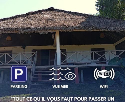 Nosy Be Cabina | Villa Métisse - vue mer - Parking -wifi