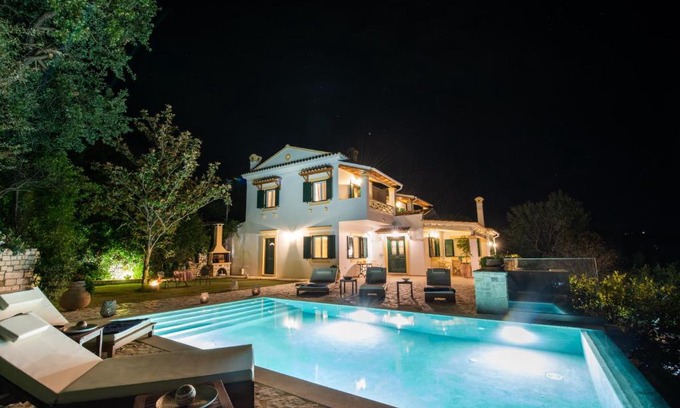Corfu Villa | Villa Magnolia Corfu