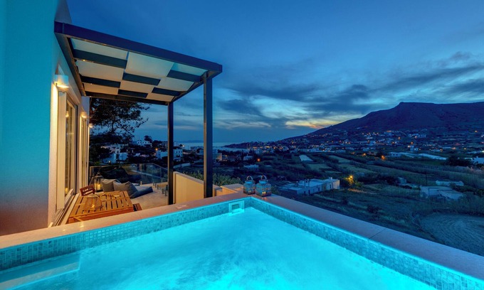 Vissa Villa | Villa 'Mare' con vistas al mar, Wi-Fi y aire acondicionado