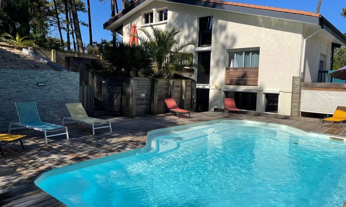 Le Penon Casa | VILLA NOKANHUI a 400 metros del océano, piscina, magnífica villa independiente