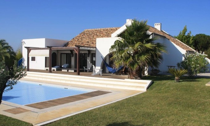 Fornos Villa | Villa Oasis Azul - Gran piscina privada y sauna