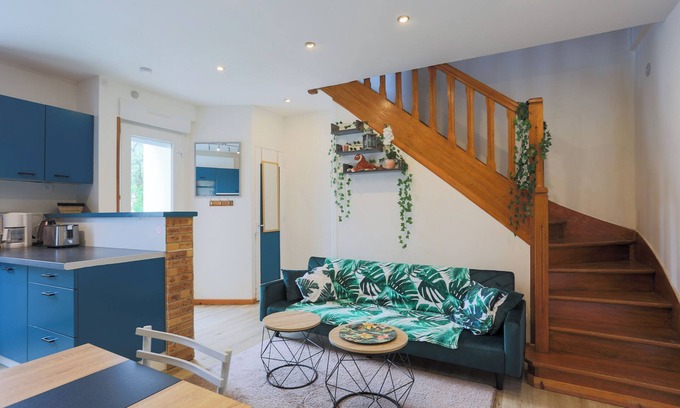 Cleguerec Casa | Villa 'Oasis Tropicale A Cleguerec' con terraza privada, jardín privado y Wi-Fi