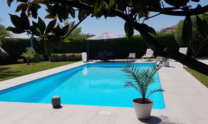 Montferrier-sur-Lez Villa | VILLA DE UN NIVEL EN PAZ CON GRAN PISCINA