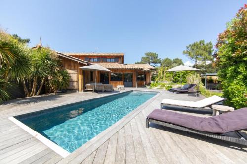 Cap-Ferret Villa | Villa Palombes au Cap Ferret charming villa with swimming pool