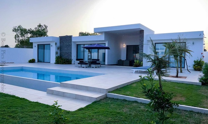 Ngaparou Casa | Villa Rahima Romantique Avec Piscine 5 Minutes de la Plage