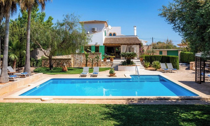 Portocolom Villa | Villa Rico con vistas a la montaña, piscina y Wi-Fi