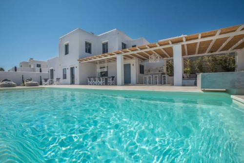 Stelida Villa | Villa Sole, Pool, Jacuzzi, Seaview