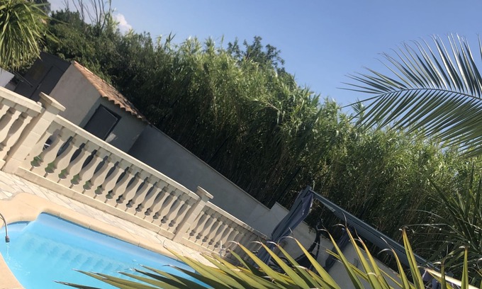 Gignac-la-Nerthe Villa | VILLA TIPO PROVENZAL CON PISCINA CERCA DEL MAR COSTA AZUL 4/6 PERS