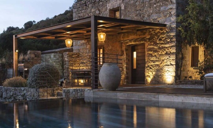 Corbara Villa | Villa U Laziu, antiguo granero de ovejas de piedra convertido en una casa