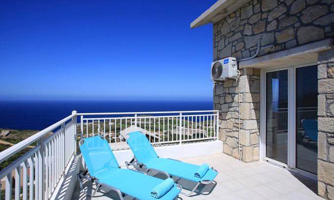 Agia Pelagia Casa | Villa With 180 Degree Sea View - Sleeps 2-6