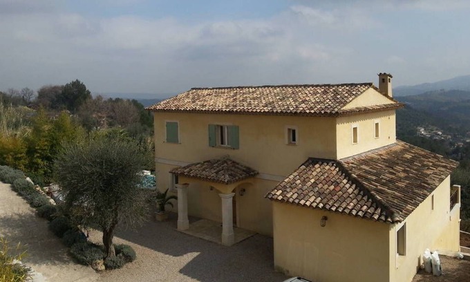 Le Tignet Villa | VILLA CON VISTA PANORÁMICA