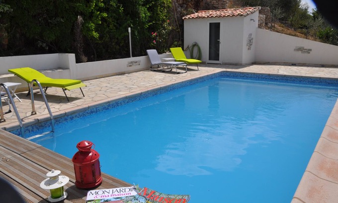 Aspremont Villa | VILLA CON PISCINA Y VISTA PANORÁMICA AL MAR Y LA MONTAÑA
