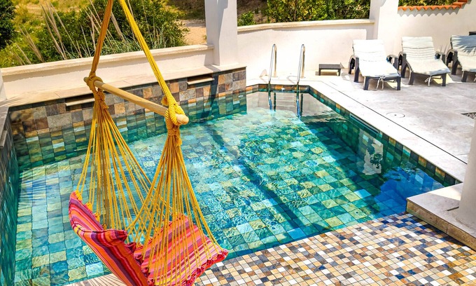 Carry-le-Rouet Villa | Serenita-Villa-Confortable-Vista al Parque-Baño privado con bañera