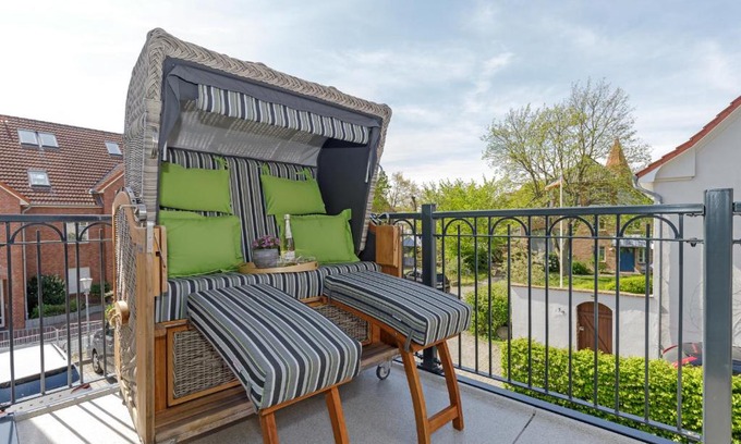 Alt Gaarz Apartamento | VillaStrandEins - Whg 4 "Strandkorb"
