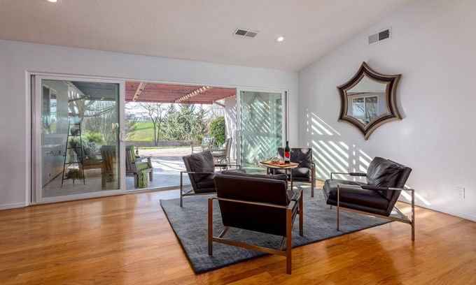 Paso Robles Casa | Vine View Terrace, hermosa casa de campo vinícola