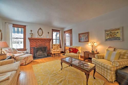 Charlevoix Casa | Vintage Charlevoix Home with Deck Near Round Lake!