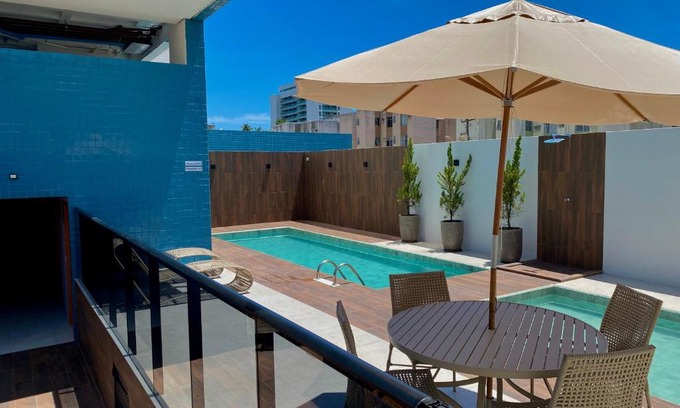 Cruz das Almas Apartamento | Vista Mar com 2 quartos