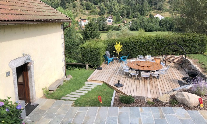 La Bresse Cabaña | granja Vosgos con sauna, renovado en Cottage en La Bresse