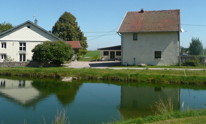 Champdray Otro | Granja Vosgos, reformado con buen gusto 5 * comodidad / piscina / sauna / Ha