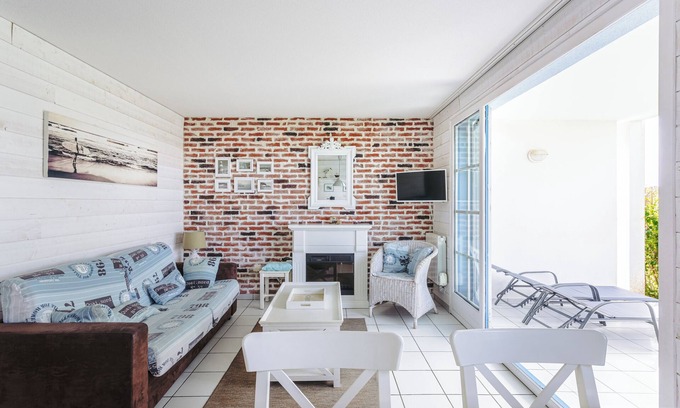 Bourgenay Apartamento | Vue et face golf port bourgenay, proche mer, foret