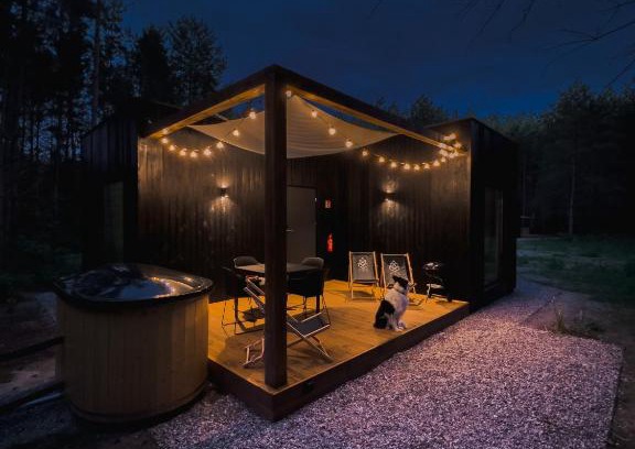 gmina Skrwilno Chalet De Esquí | w lesie