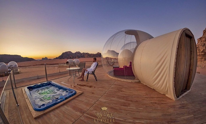 Wadi Rum Alquiler De RV | Wadi Rum Bubble Luxotel - Campsite