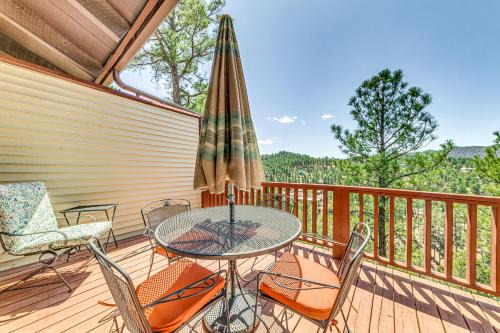 Ruidoso Apartamento | Walk to Dtwn Ruidoso Mtn-View Condo with Pool!