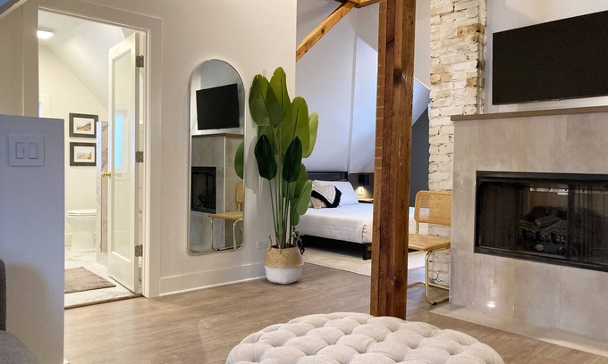 Three Oaks Casa | Impresionante casa victoriana renovada de diseñador con hermosos detalles vintage