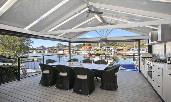 St Huberts Island Casa | OASIS FRENTE AL AGUA - ISLA ST HUBERTS