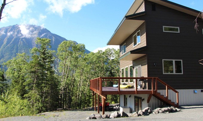 Cooper Landing Casa | Vista del agua! ¡Cooper Landing, WiFi! Vista del lago y el río!5 acres privados.