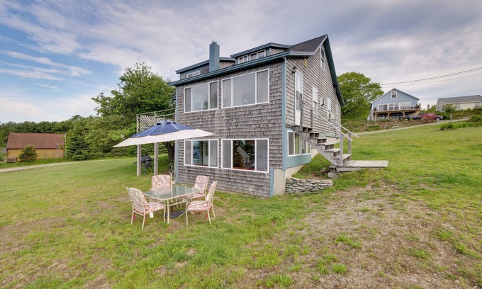 Marlboro Cabaña | ¡NUEVO! Casa frente al mar - 17 Mi a Acadia Ntnl Pk!