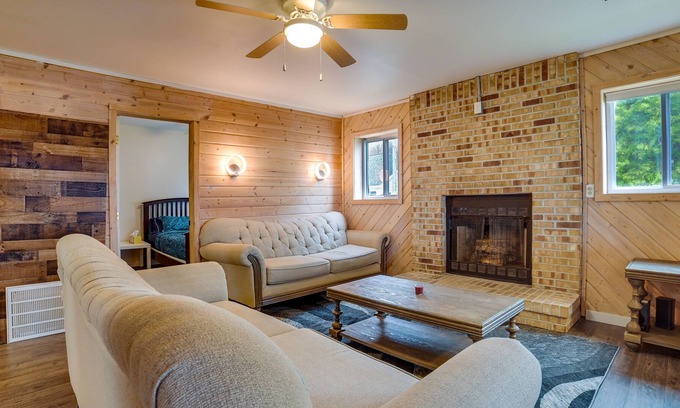 Grayling Casa | Waterfront Houghton Lake Vacation Rental w/ Dock!