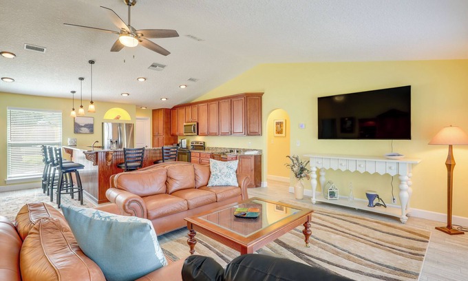 Isle of Palms Casa | Waterfront Jacksonville Retreat w/ Boat Dock!