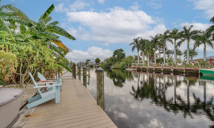 North Fort Myers Casa | Waterfront North Fort Myers Home w/ Private Pool!