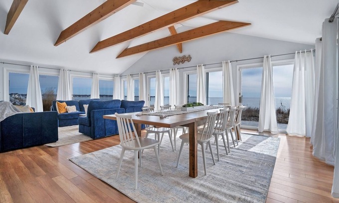 Westbrook Center Casa | Sister Sands, waterfront Boho Beach House on the Long Island Sound-Westbrook,CT