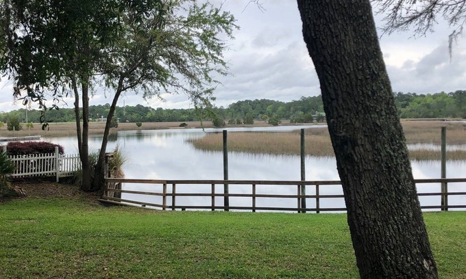 St. Marys Casa | Waterfront property with beautiful sunrises and views overlooking Borrell Creek.