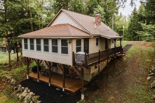 Dover-Foxcroft Casa | Waterfront Sebec Lake Home with Yard and Fire Pit