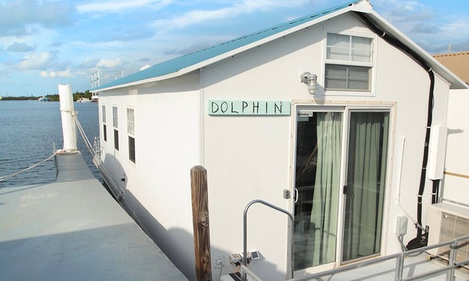 Tavernier Alquiler De Eote | Frente al mar, vista al atardecer, Aqua Villa Dolphin @ Mangrove Marina Resort