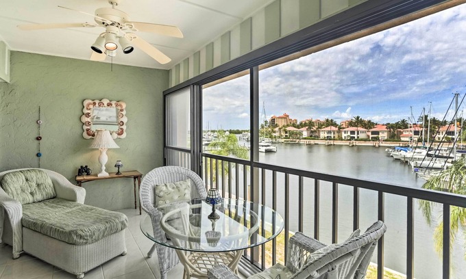 Burnt Store Marina Condominio | ¡NUEVO! Condominio frente al mar en Punta Gorda con piscina y puerto deportivo