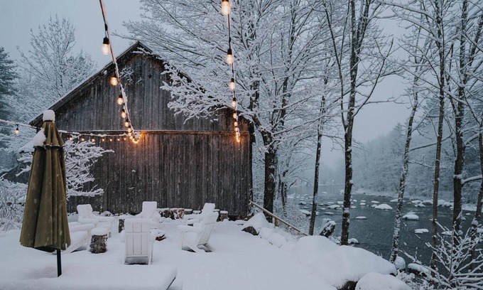 Upper Jay Casa | Cabaña histórica del río cerca de Whiteface y Lake Placid | Campo de warner