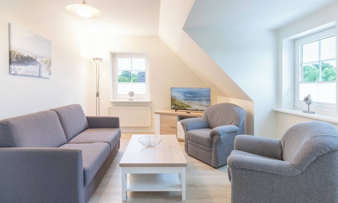 Emmelsbull Apartamento | Welcome to our vacation apartment "Schöner Blick", in Emmelsbüll-Horsbüll.