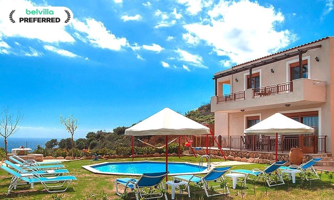Triopetra Casa | Acogedora villa en Triopetra con piscina
