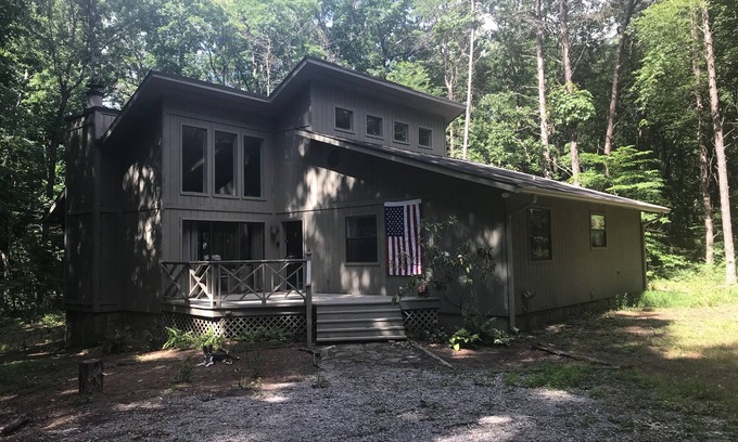 Clifftops Casa | Cabina de los robles susurrantes