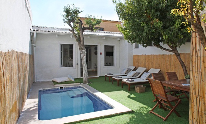 La Marina del Prat Vermell Casa | White House. Casa con Piscina en Barcelona HUTB-009161