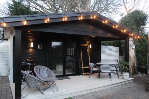 Chwilog Cabina | White River Retreats luxury lodges with Private Wood Fired Hot Tub