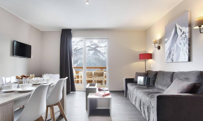 Pra Loup Apartamento | Wifi, fitness, tv, ski locker, 39m², Pra Loup