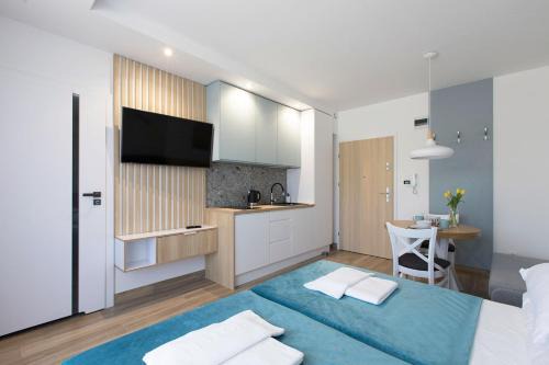 Ustka Apartamento | Willa przy Porcie - apartamenty z aneksami kuchennymi