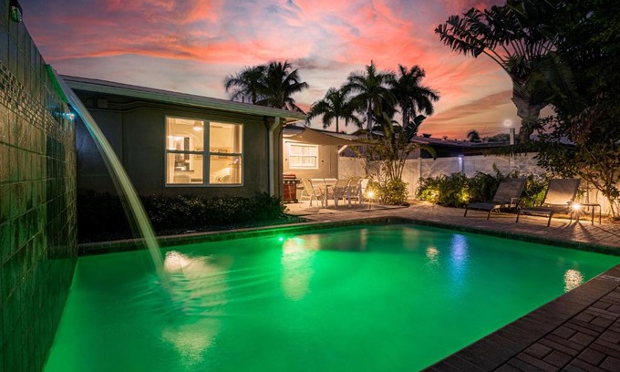 Wilton Manors Casa | Wilton Manors Cottage East 2 Bed 2 Bath Wown Pool